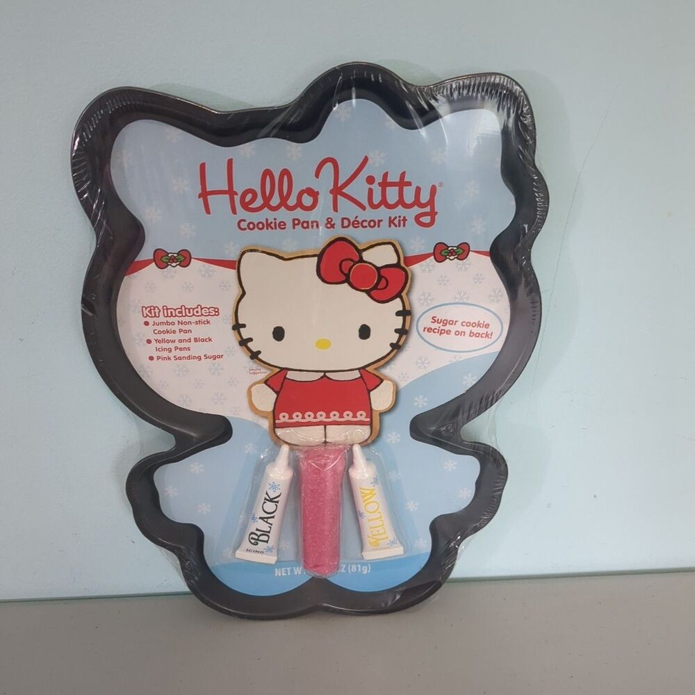 Hello Kitty cookie pan,Hello Kitty cookie pan and decor set new